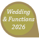 wedding and functions menu
